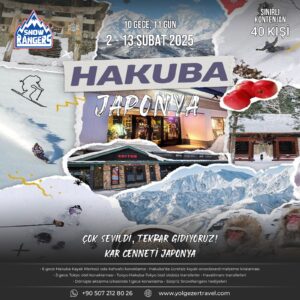 Japonya Hakuba Kayak Turu