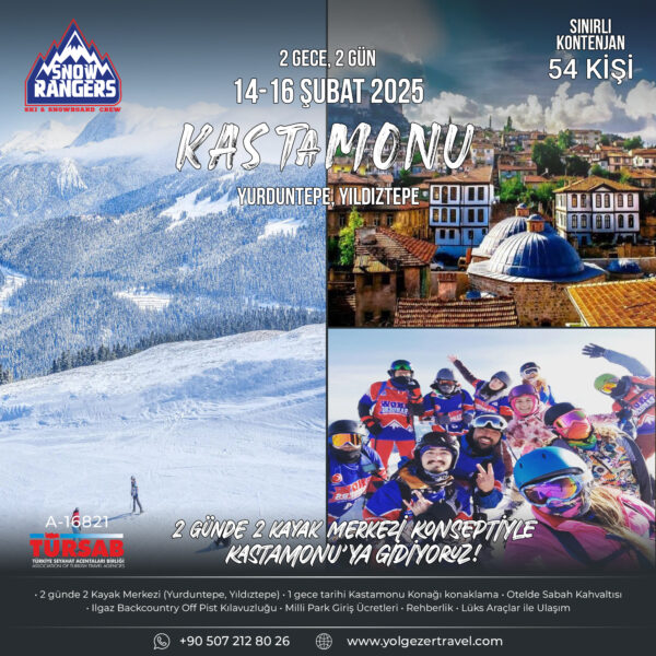Kastamonu Ilgaz Kayak Turu