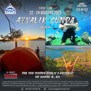 Ayvalık Dalış Turu | Ege’de 2 Günlük Deniz ve Doğa Kaçamağı