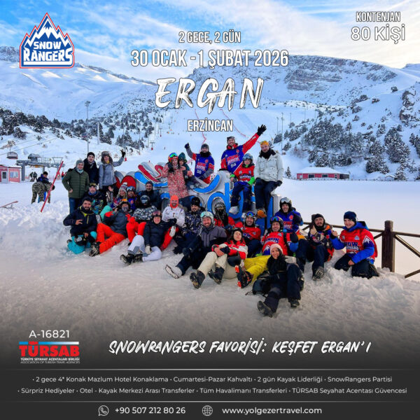 Ergan Kayak Turu | SnowRangers'ın Favori Rotası