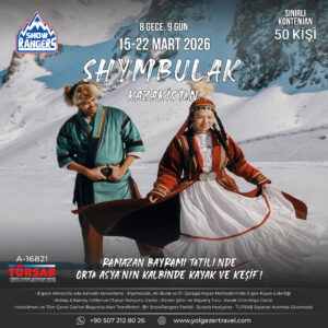 Shymbulak Kayak Turu | Kazakistan'da 5 Gün Kayak 3 Gün Keşif
