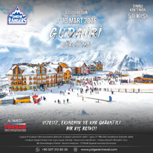 Gudauri Kayak Turu | Gürcistan'da Vizesiz Kış Tatili